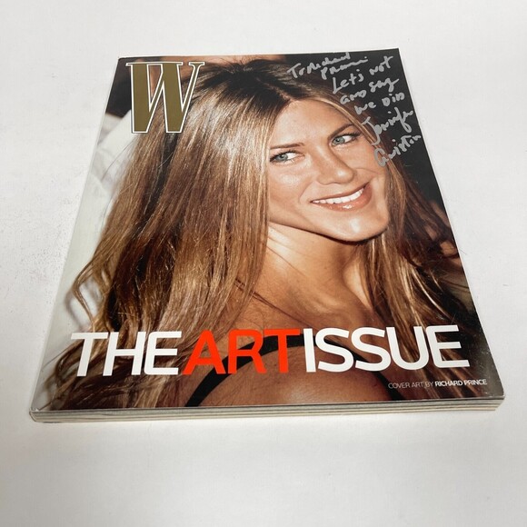 W Magazine November 2007 Jennifer Aniston - Picture 2 of 6